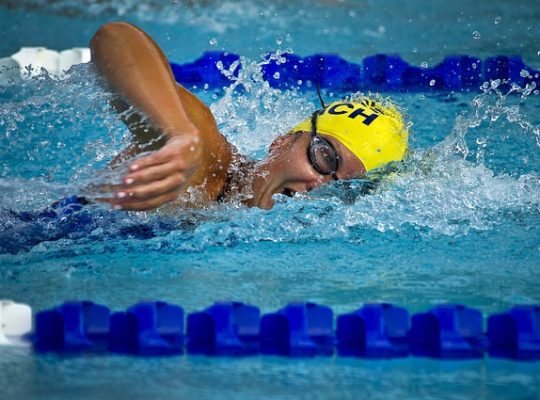 swimming